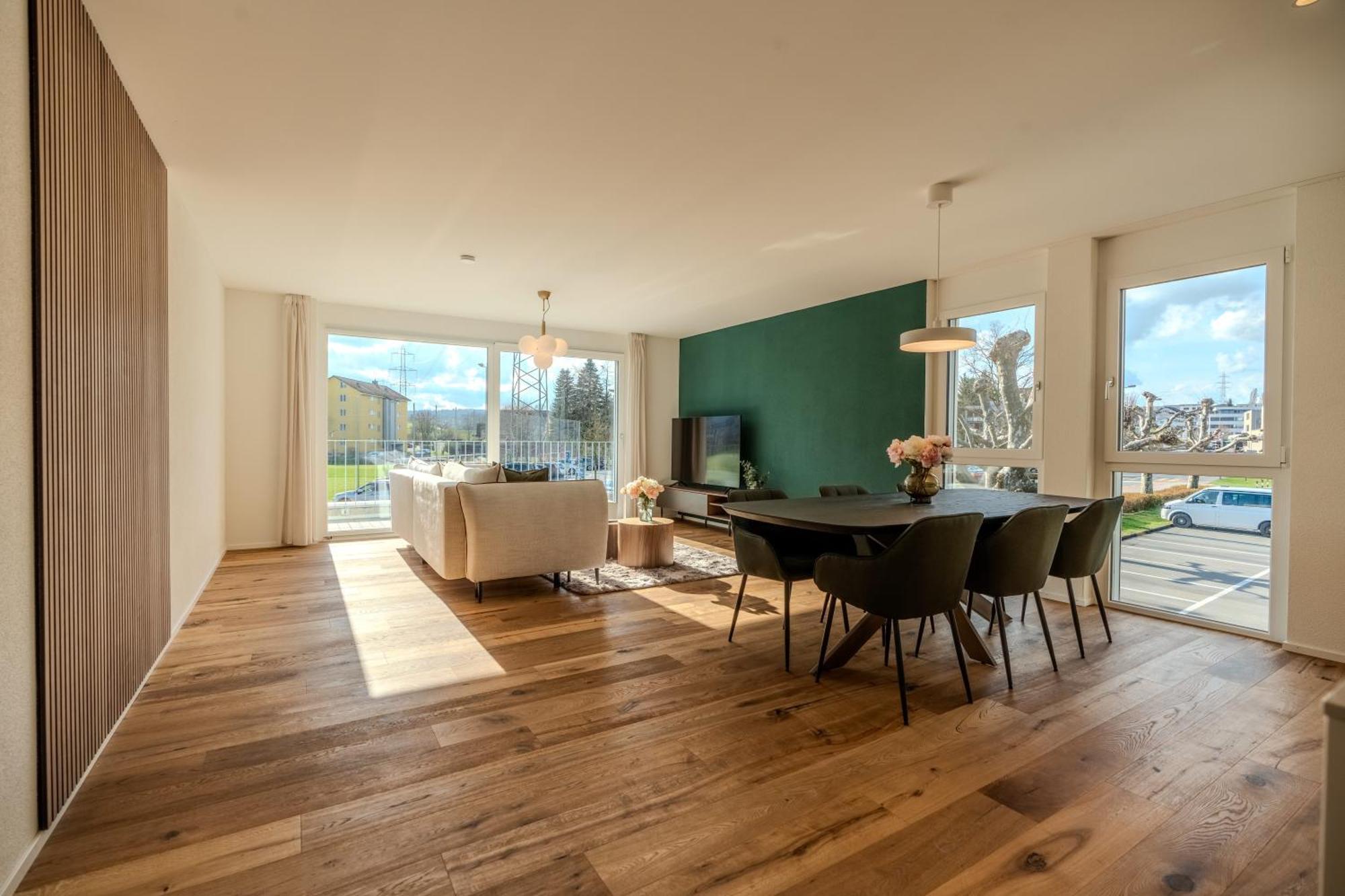 Visionary Hospitality Rothenburg, Lucerne - Premium Apartments With Free Parking, Washer, Kitchen, Terrace, 15' City Exterior foto