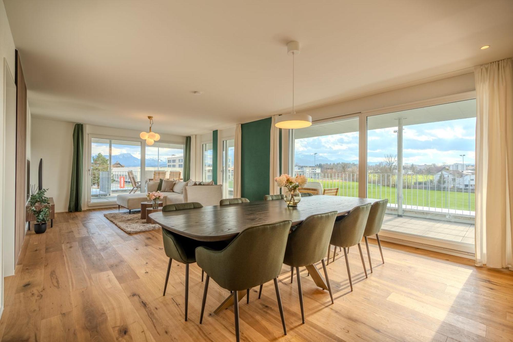 Visionary Hospitality Rothenburg, Lucerne - Premium Apartments With Free Parking, Washer, Kitchen, Terrace, 15' City Exterior foto